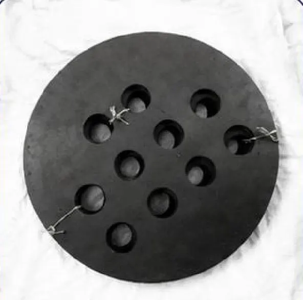Perforated rubber gasket, Type 1 hole pattern