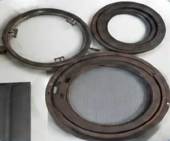 Rubber corner rings for plate heat exchangers