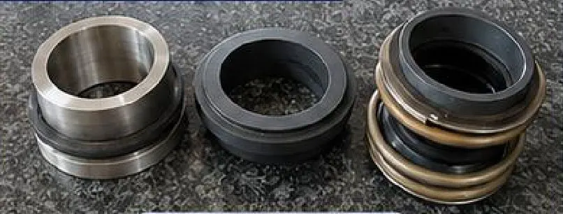 IDMC stainless steel mechanical seal, 38 mm, with springs and carbon face